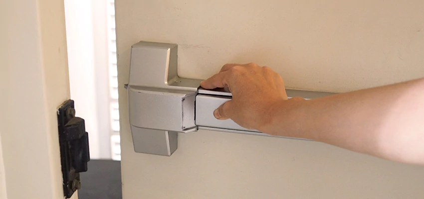 Roller Gate Panic Bar Installation in La Mirada, California